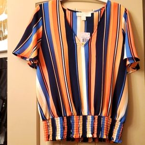 Michael kors striped top